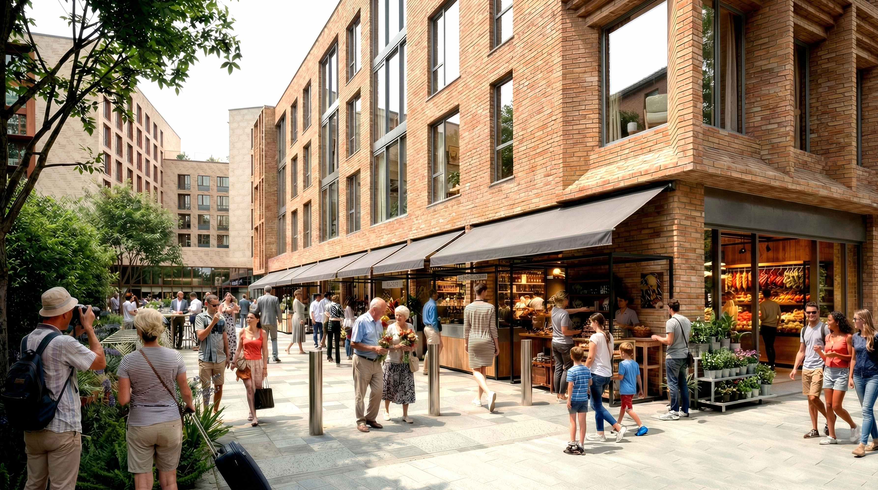 Proposed view from North Circular Road